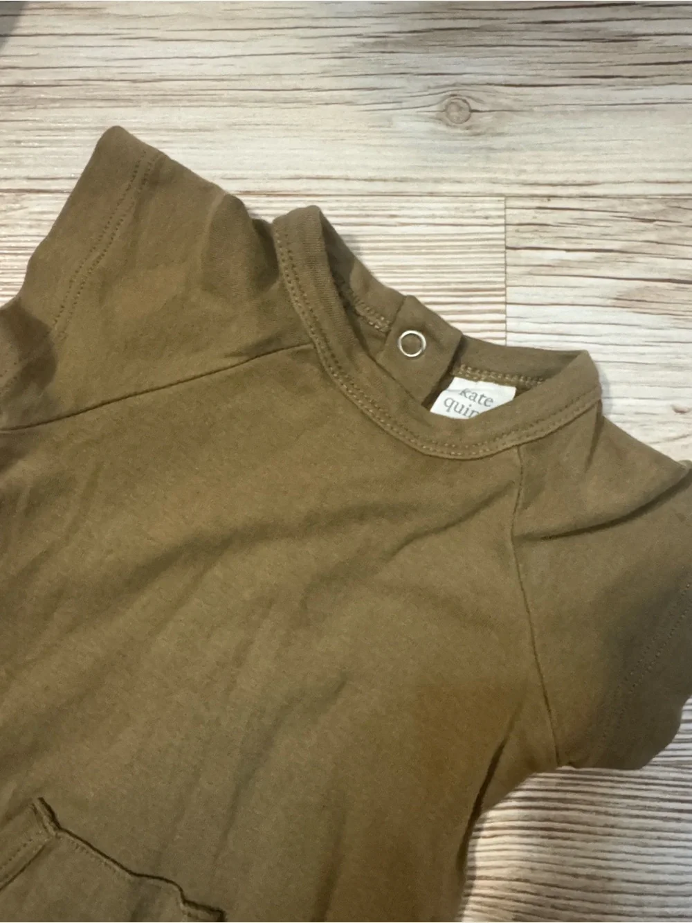 kate quinn Olive Green Short Sleeve One-Piece Romper